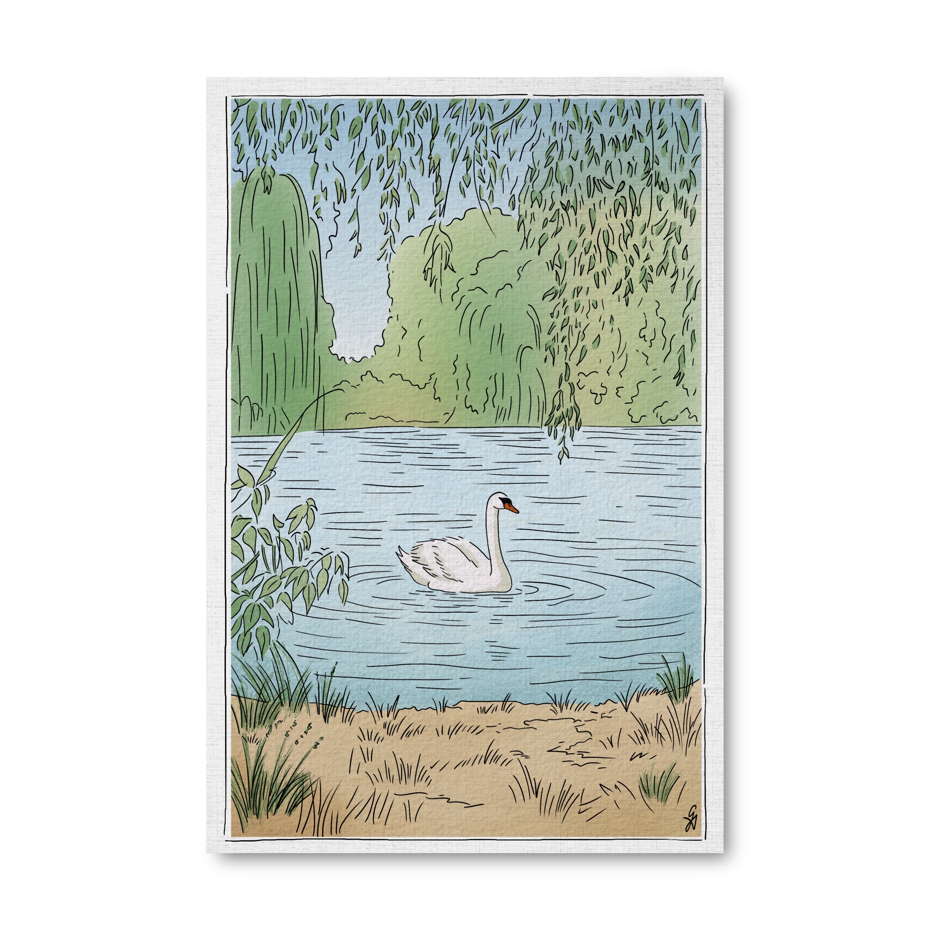 'Swan Lake' Print