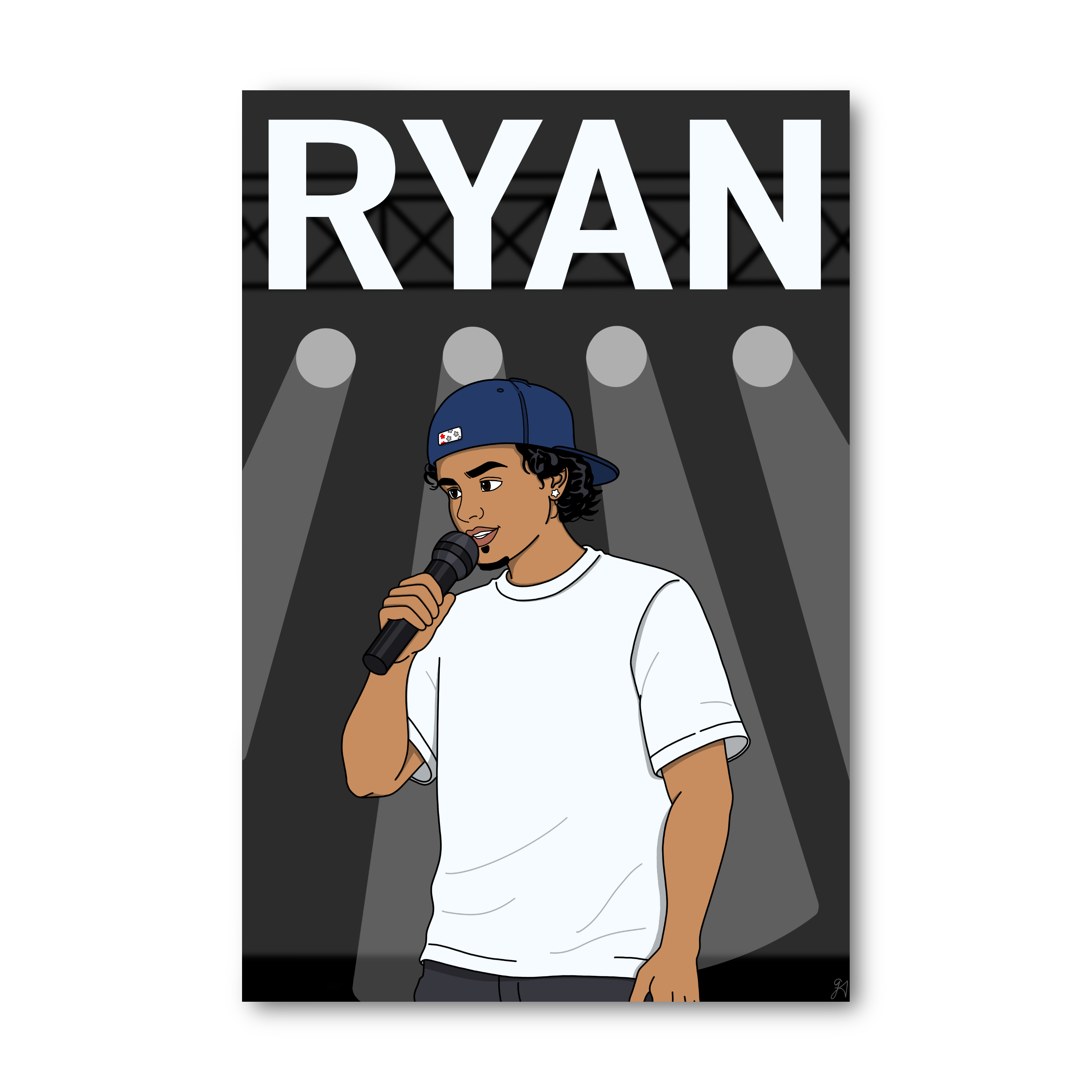 Singer Poster - Personalised